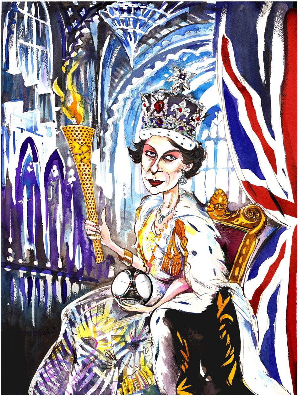 Queen Elizabeth II 2012, Neale Osborne od Neale Osborne