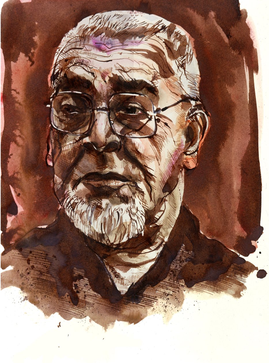 Russell Hoban - portrét amerického autora od Neale Osborne