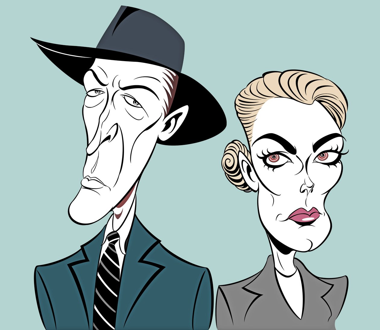 Vertigo duo, 2018 od Neale Osborne