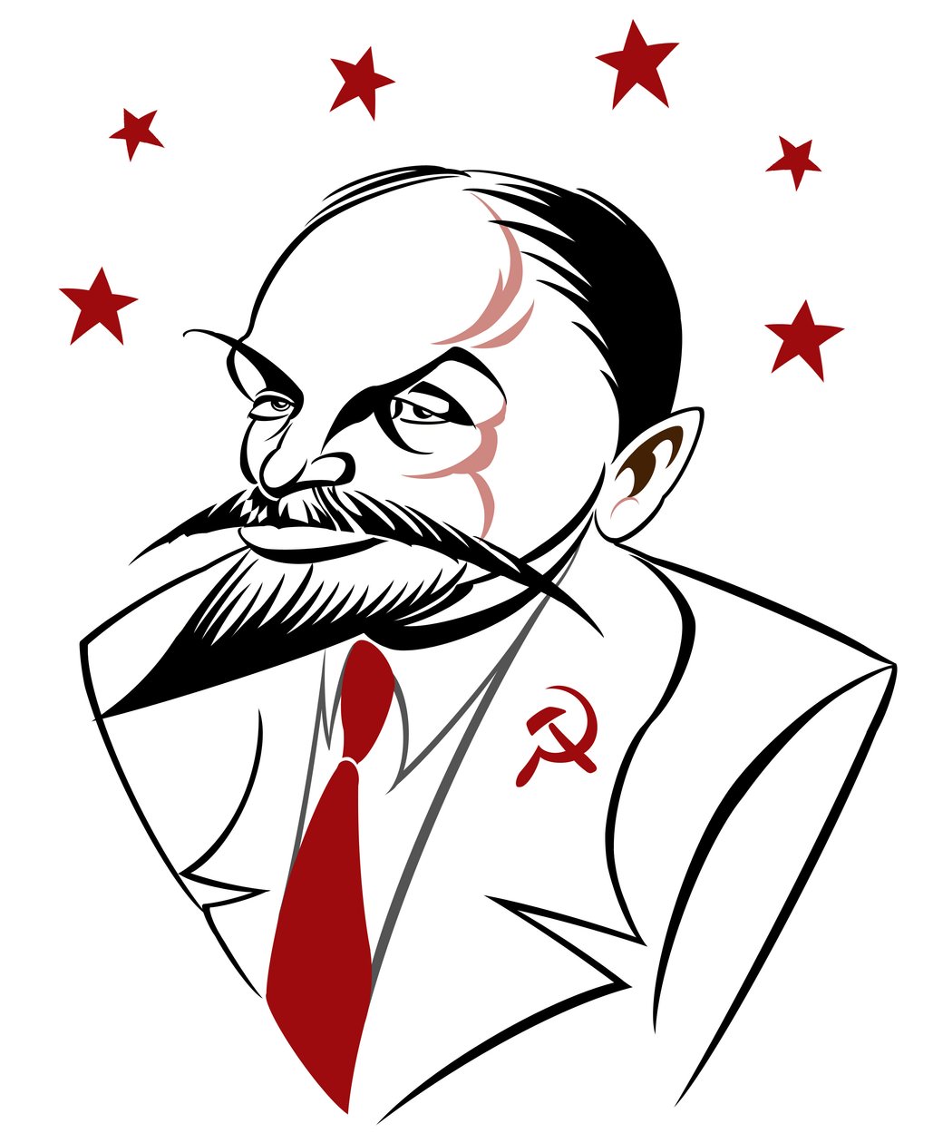Lenin, 2019 (digitální) od Neale Osborne