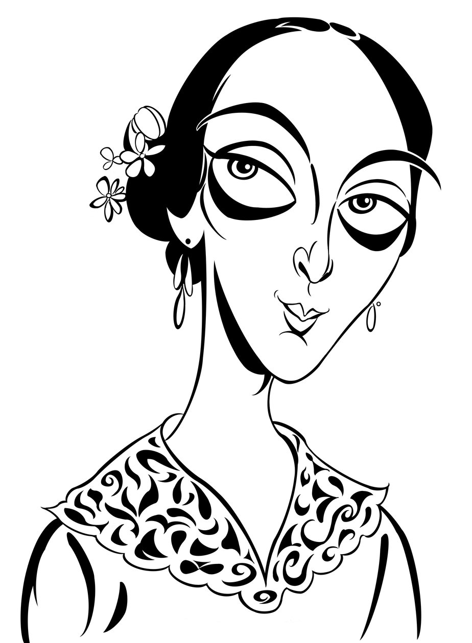 Pauline Viardot, 2019 (digitální) od Neale Osborne