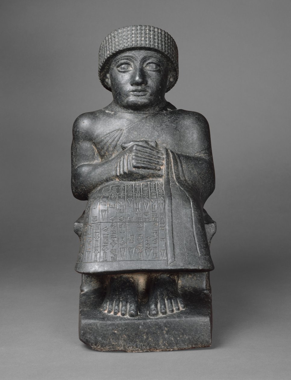 Socha Gudea, cca 2090 př. n. l. (diorit) od Neo Sumerian