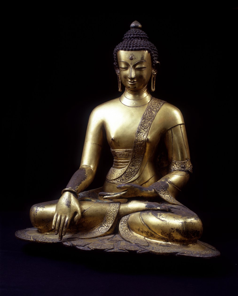 socha Buddhy. Nepál 15. století. 60 cm. od Nepalese School