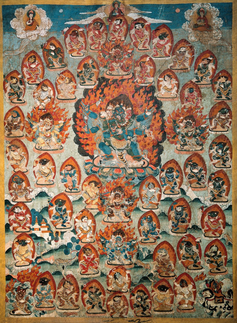 Pohled do ráje, Bardovy vize, Nepál od Nepalese School