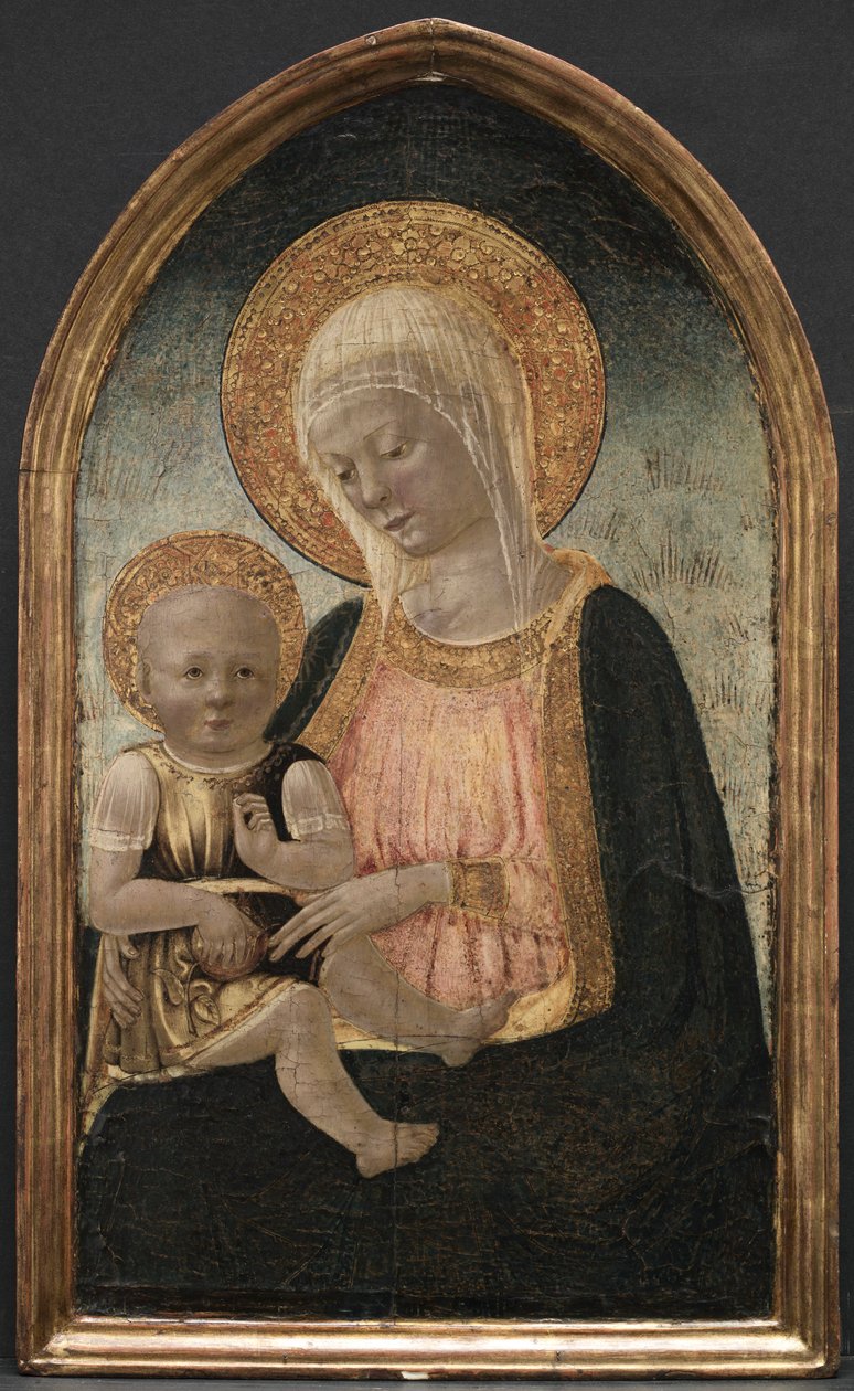 Panna a dítě, c. 1460. od Neri de Bicci