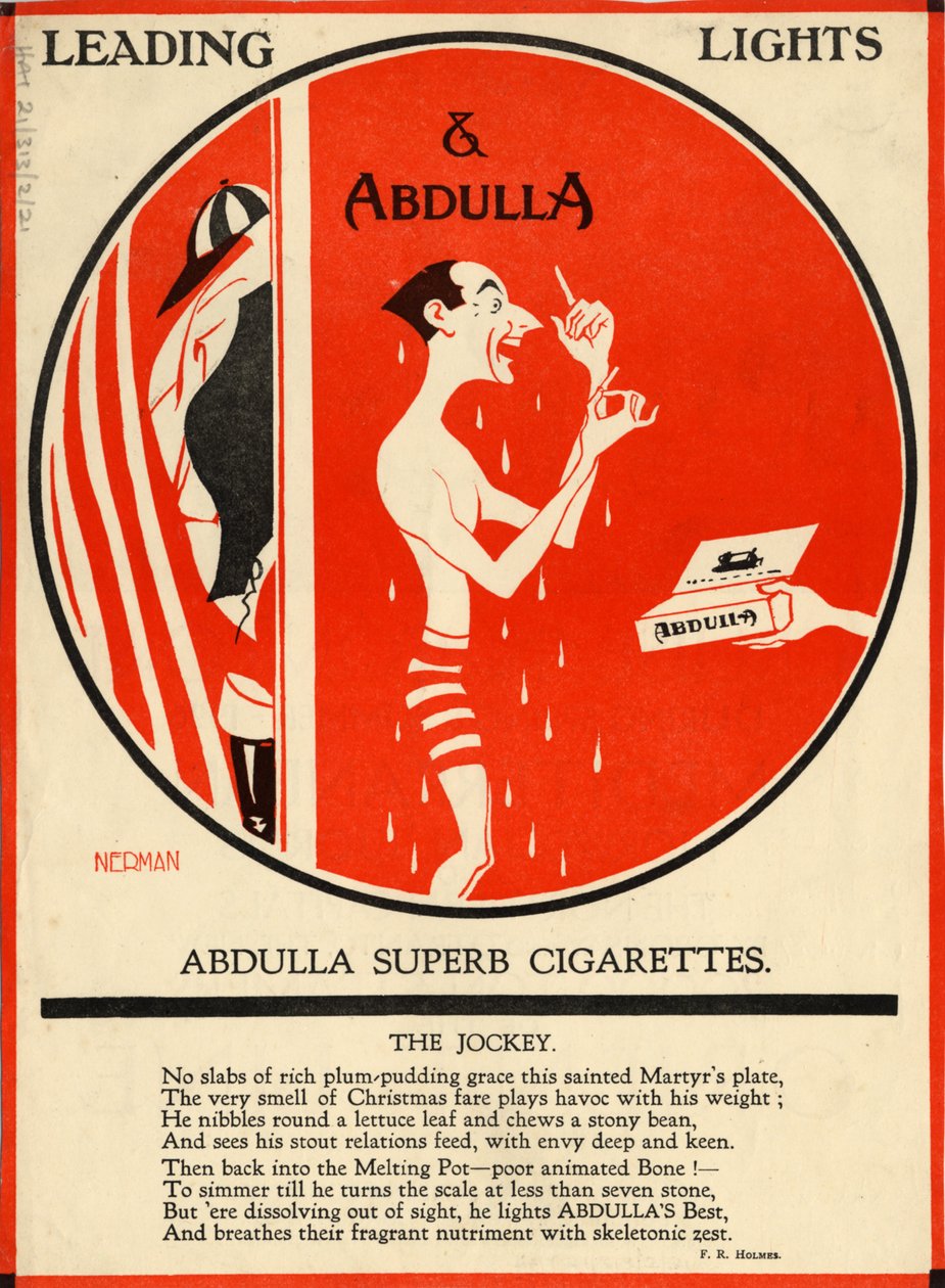 Cigarety Abdulla, 20. léta 20. století od Nerman