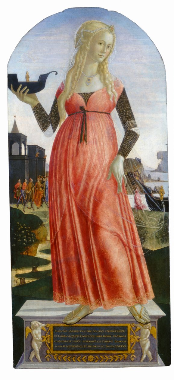 Claudia Fifth, c. 14901495. od Neroccio de Landi