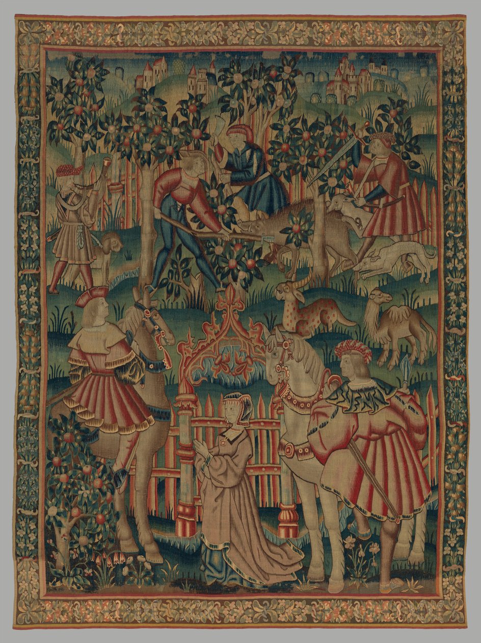 Lov na divoké prase, kolem 1515-35 od Netherlandish School