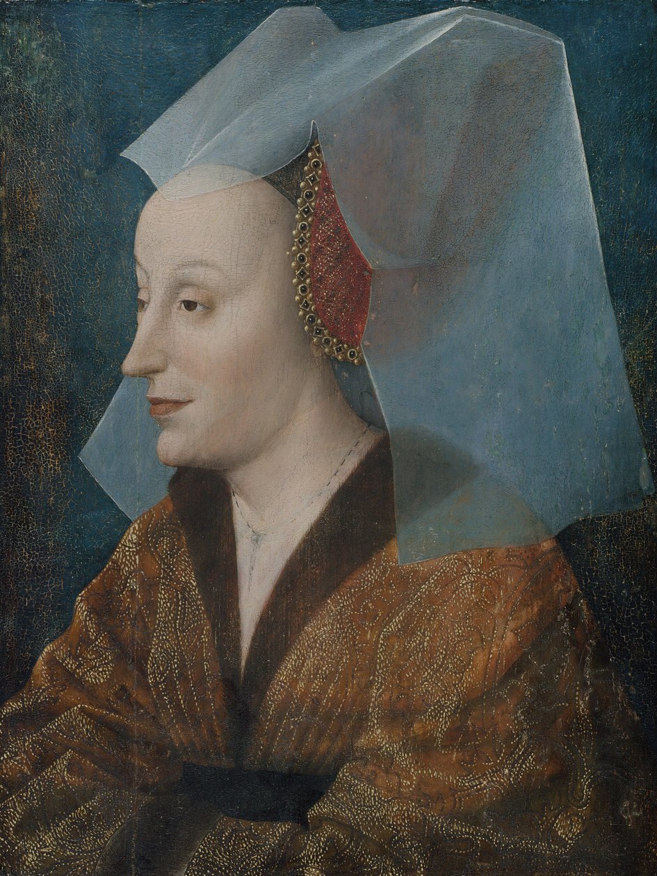 Portrét šlechtičny, kolem roku 1450 od Netherlandish School