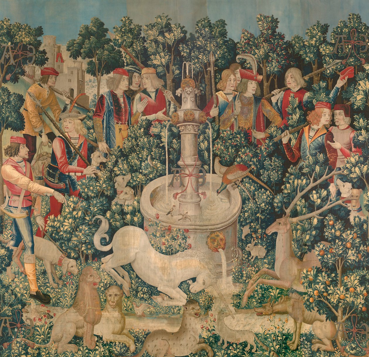 Jednorožec je nalezen, cca 1500 od Netherlandish School