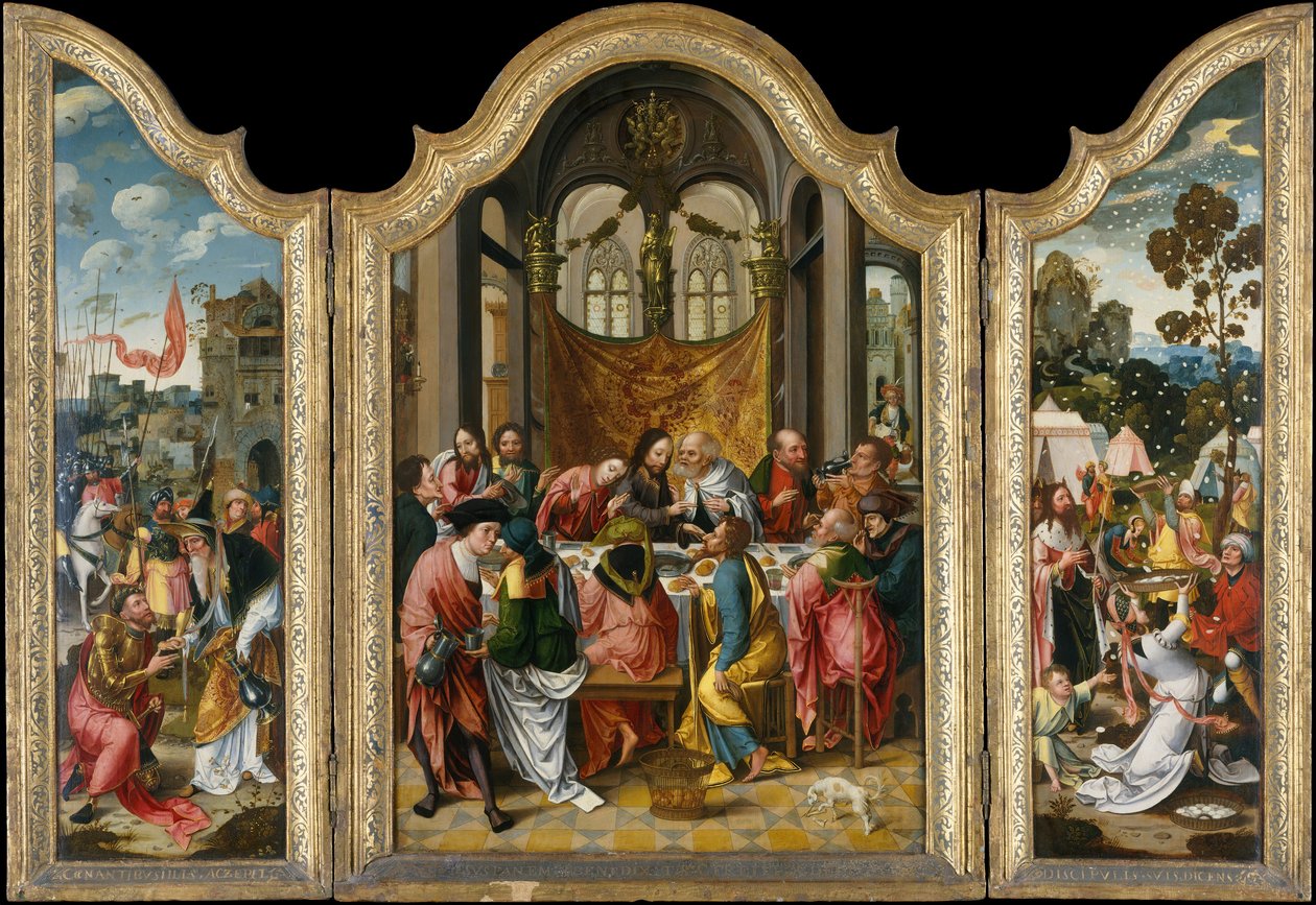 Poslední večeře, 1515-20. od Netherlandish