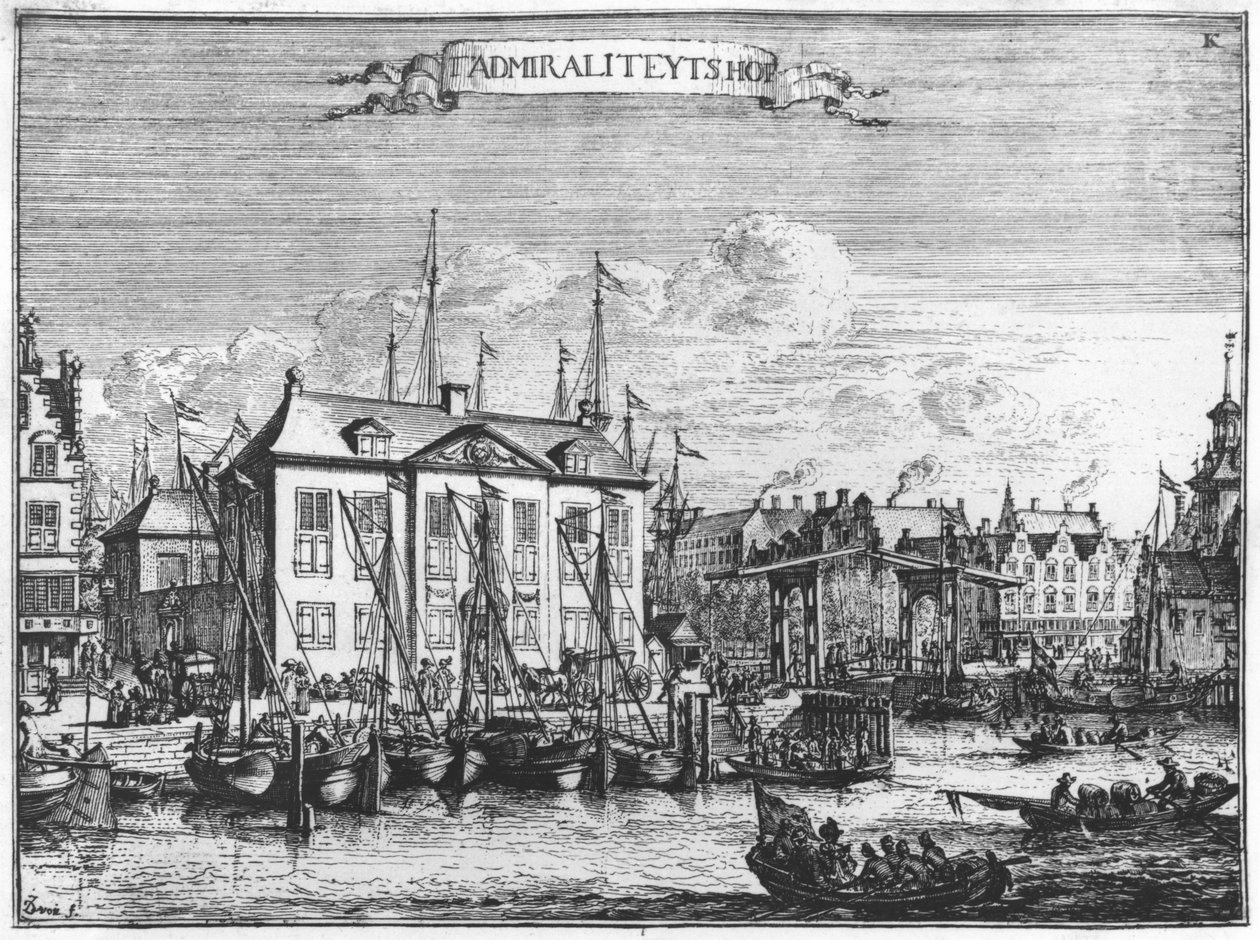 Admirality House v Rotterdamu od Netherlandish School