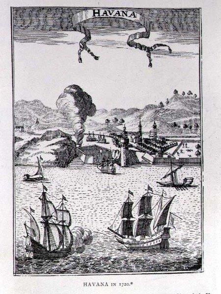 Havana, z Gages Voyages, Amsterdam, 1720 od Netherlandish School