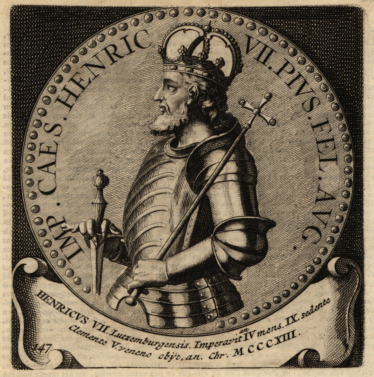 Císař Svaté říše římské Jindřich VII. od Netherlandish School