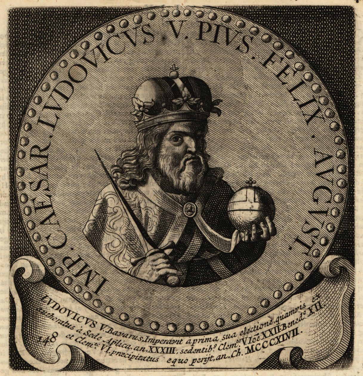 Císař Svaté říše římské Ludvík IV. od Netherlandish School