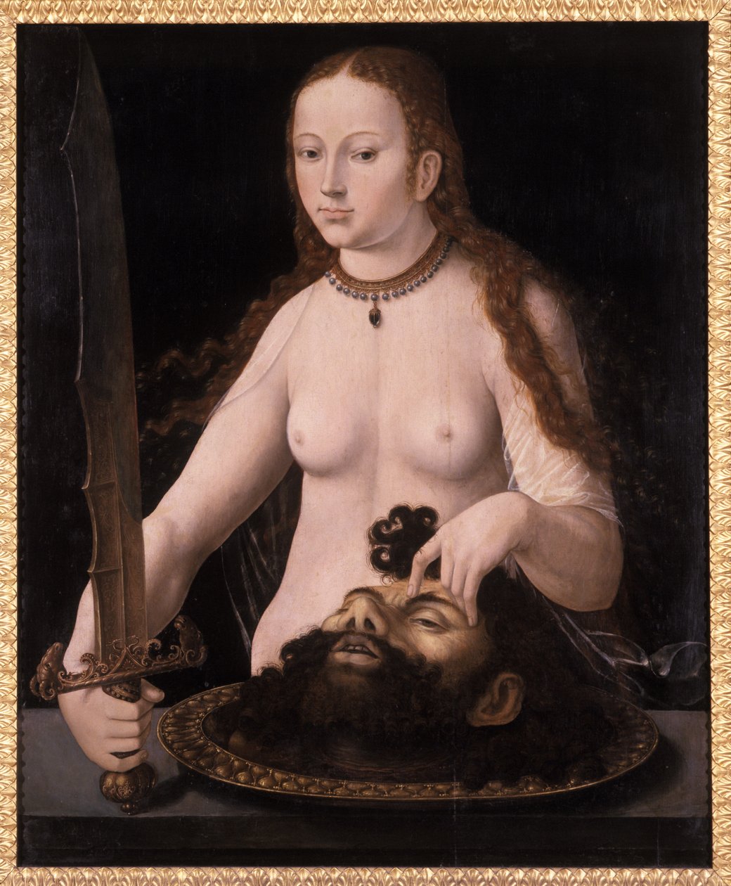 Judith s hlavou Holofernes, 1530 od Netherlandish School