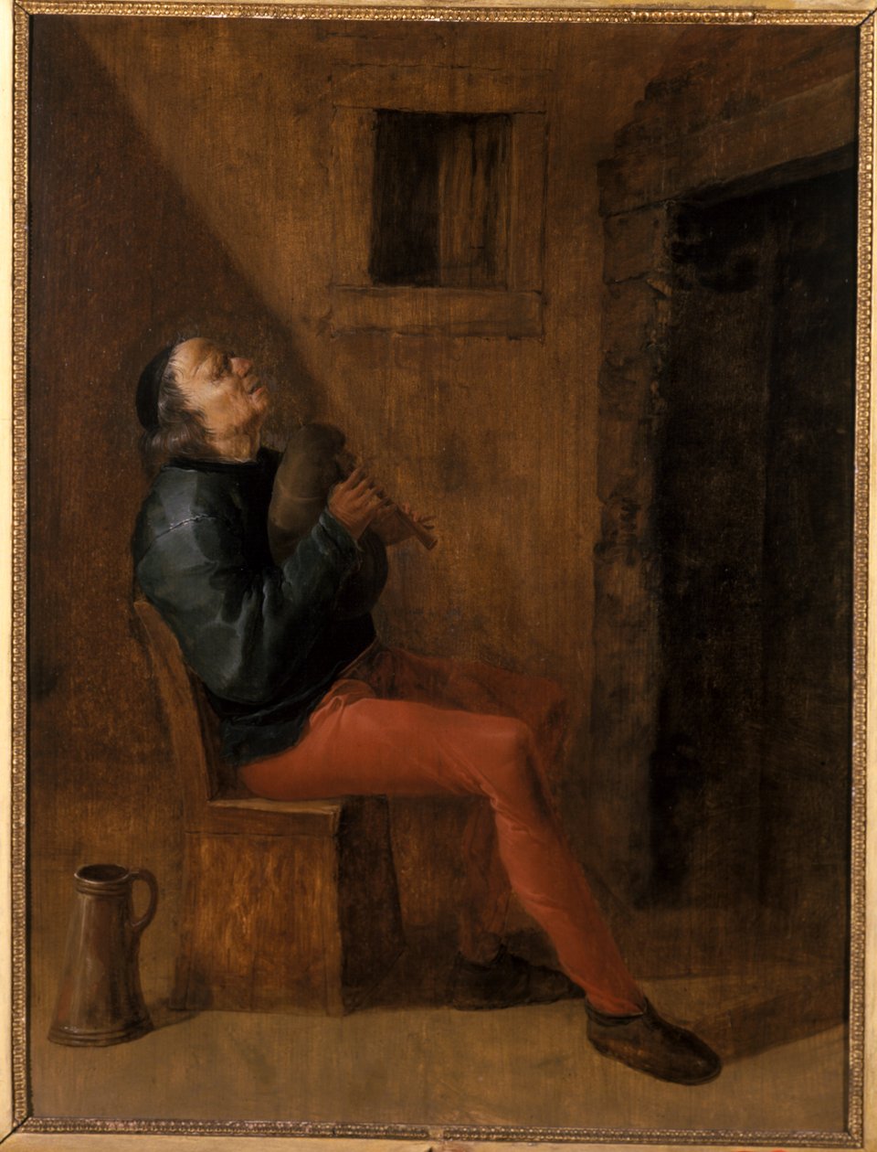 Starý dudák od Netherlandish School