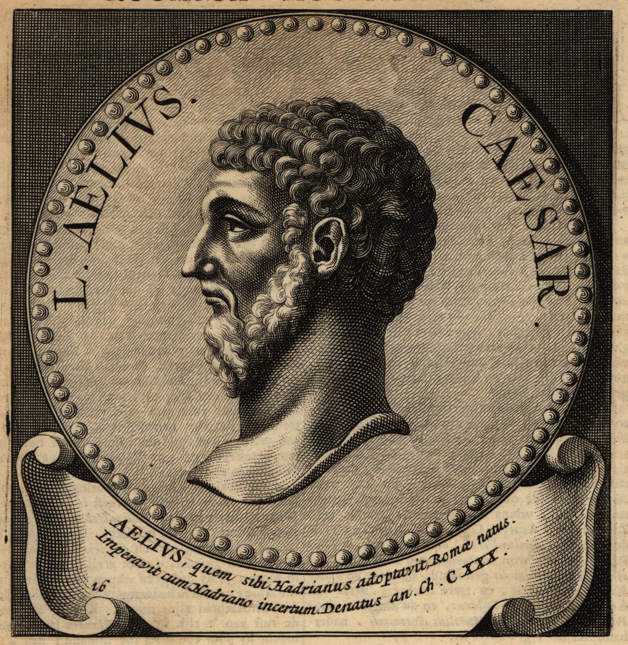 Portrét Lucius Aelius Caesar. od Netherlandish School