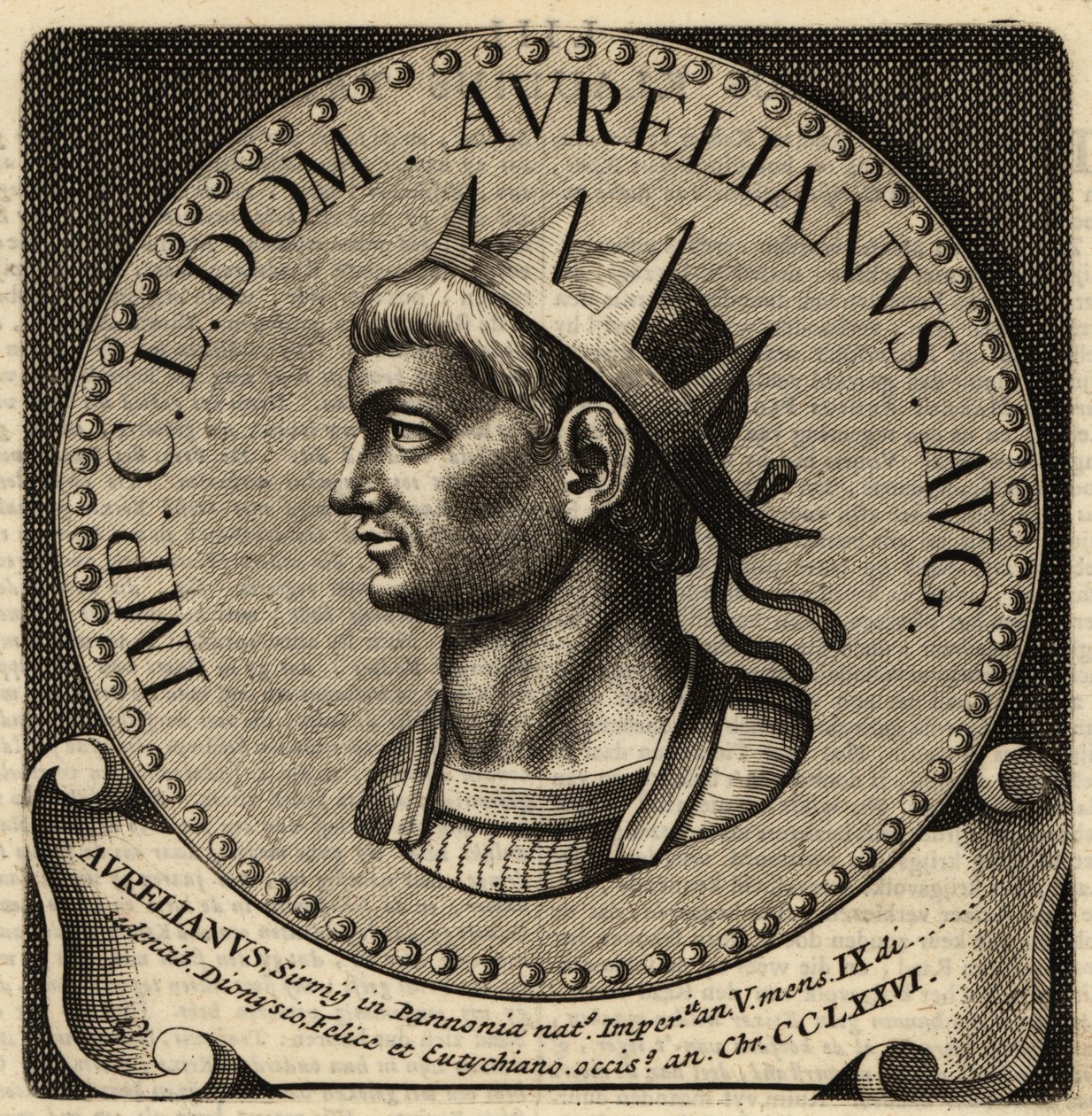 Portrét římského císaře Aureliana. od Netherlandish School