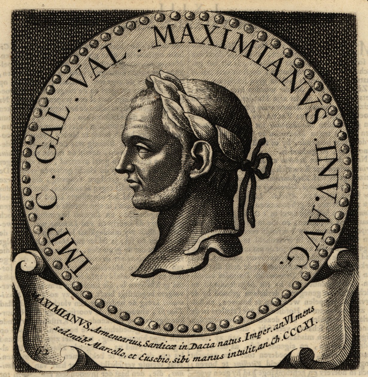 Portrét římského císaře Maximiana. od Netherlandish School