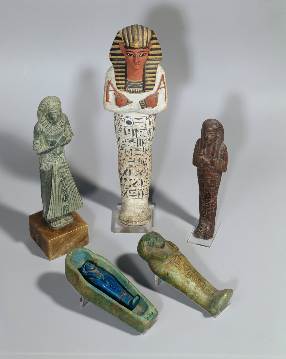 Postavy Ushabti od New Kingdom Egyptian