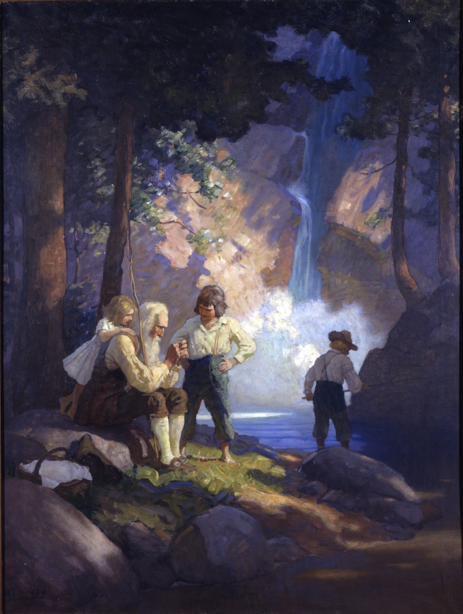 Rip Van Winkle, 1921 od Newell Convers Wyeth
