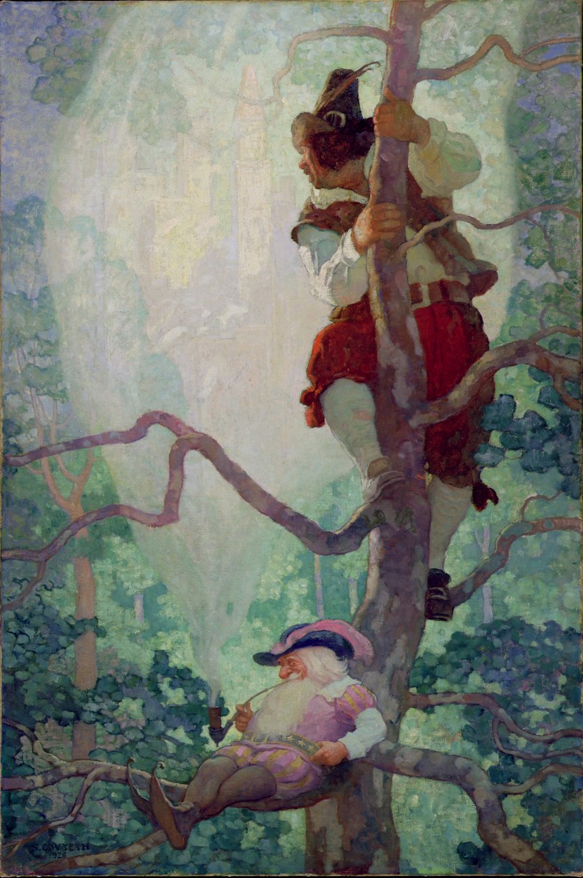 Vize New Yorku, 1926 od Newell Convers Wyeth