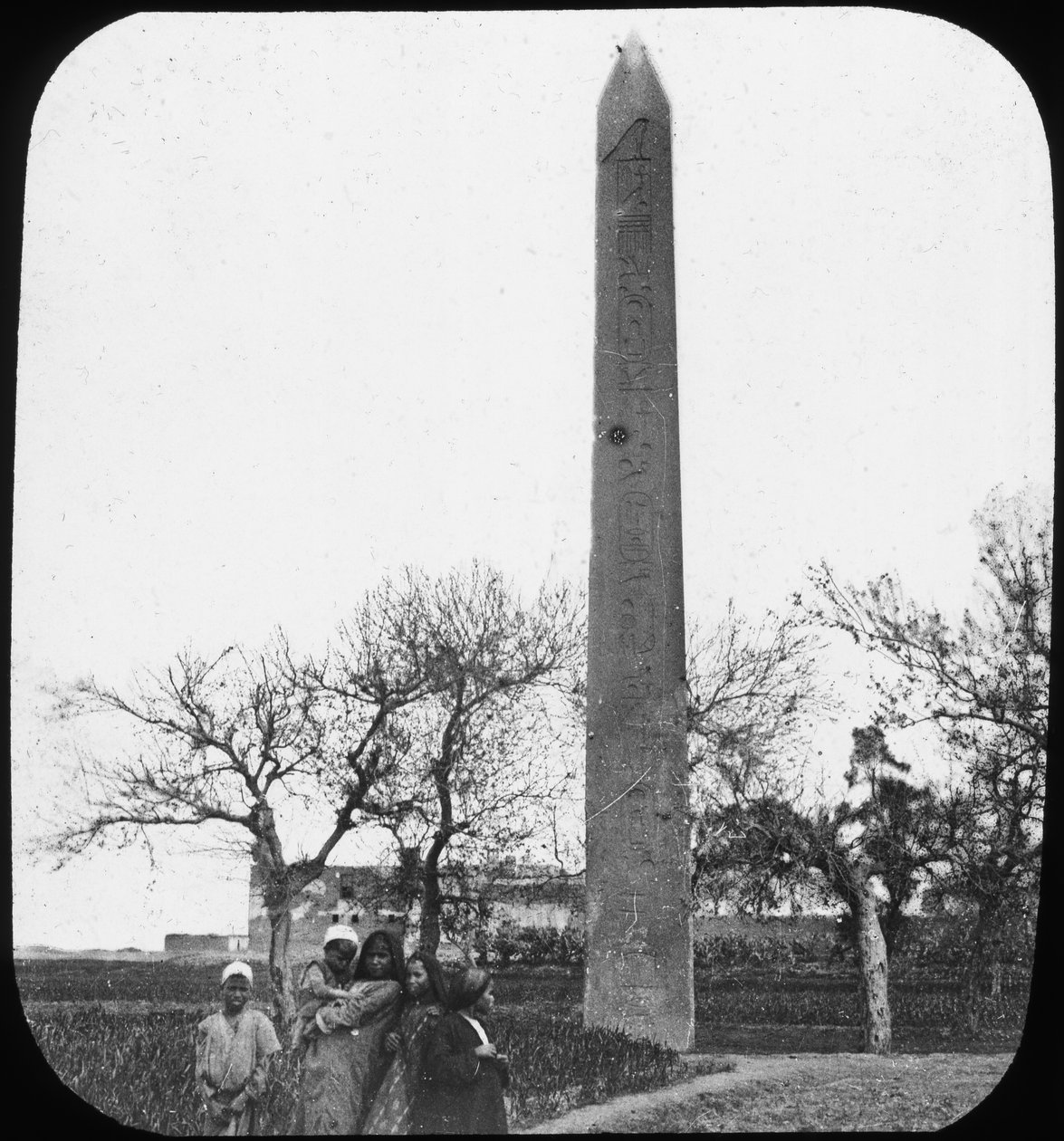 Obelisk, Heliopolis, Egypt, c1890 od Newton and Co