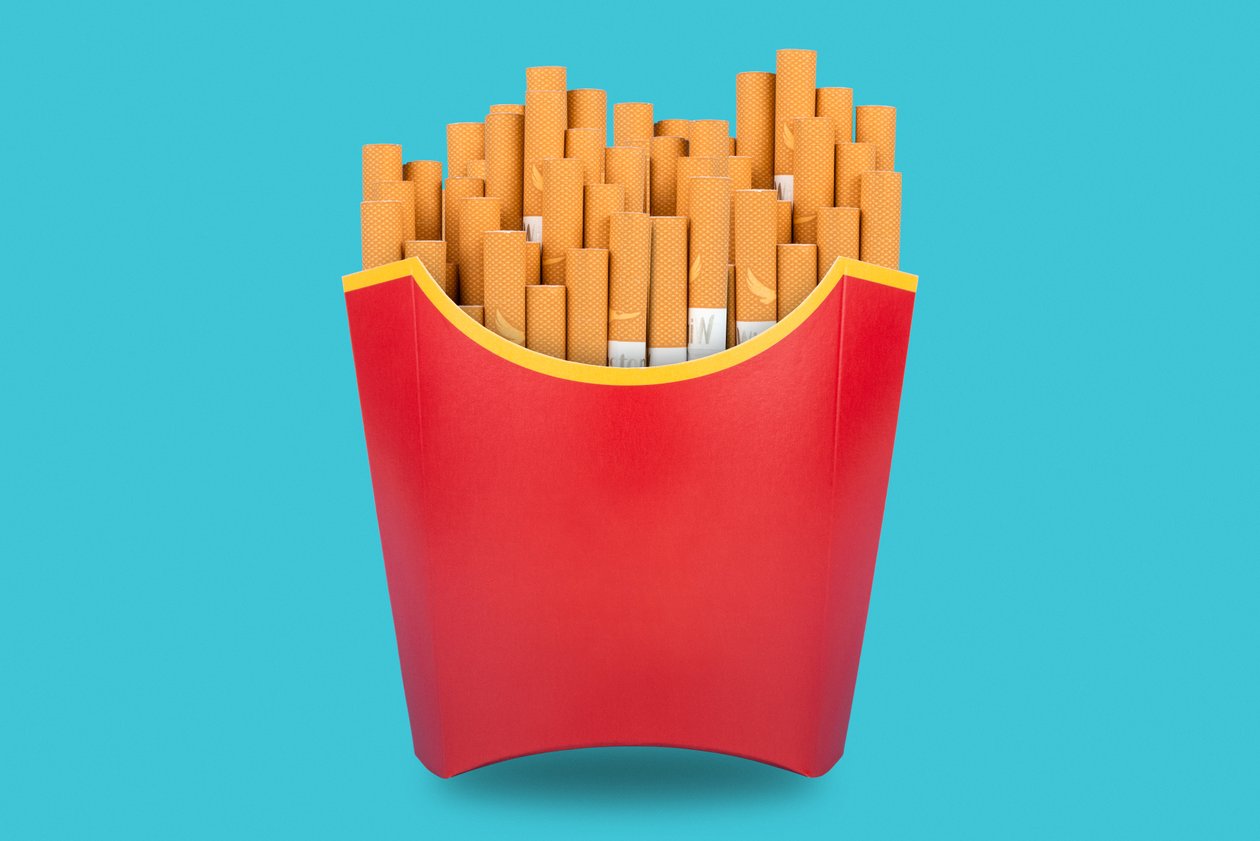 Závislosti (edice Cigarette), 2020 (foto) od Niccolò Fioriti