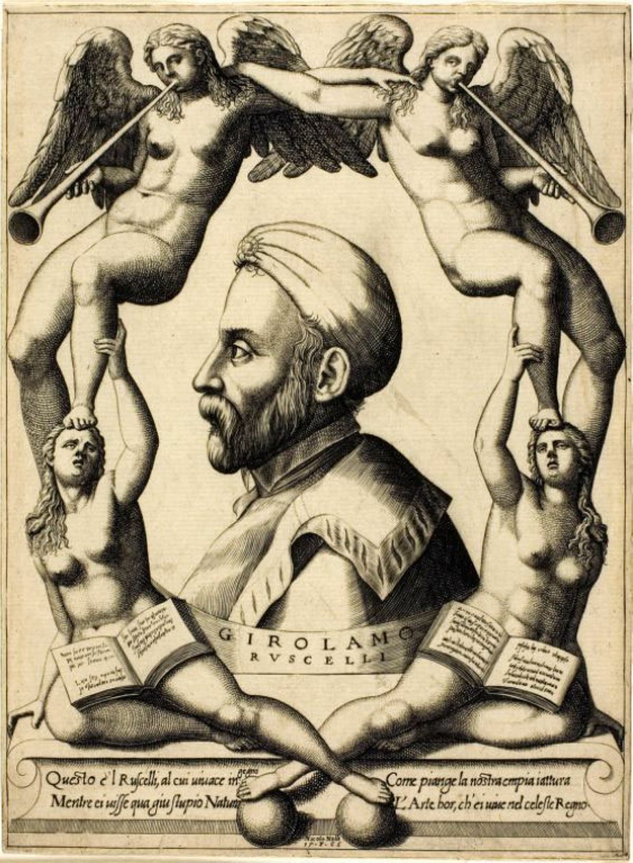 Portrét Girolama Ruscelliho od Niccolò Nelli