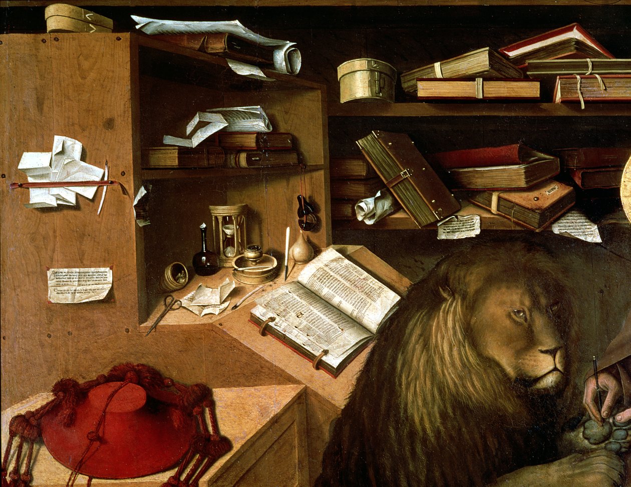 St. Jerome Removing a Thorn from the Lion