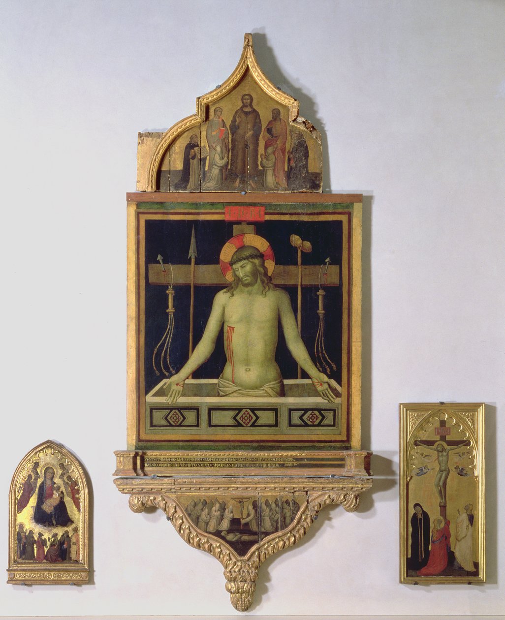Bolestný muž (tempera na desce) od Niccolò Pietro di Gerini