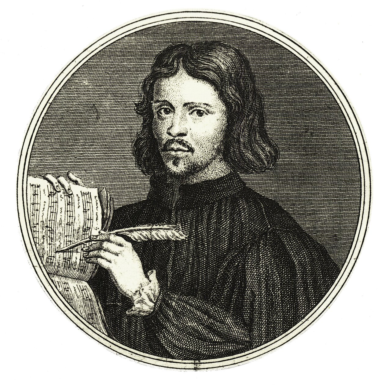 Skladatel Thomas Tallis od Niccolo Francesco Haym