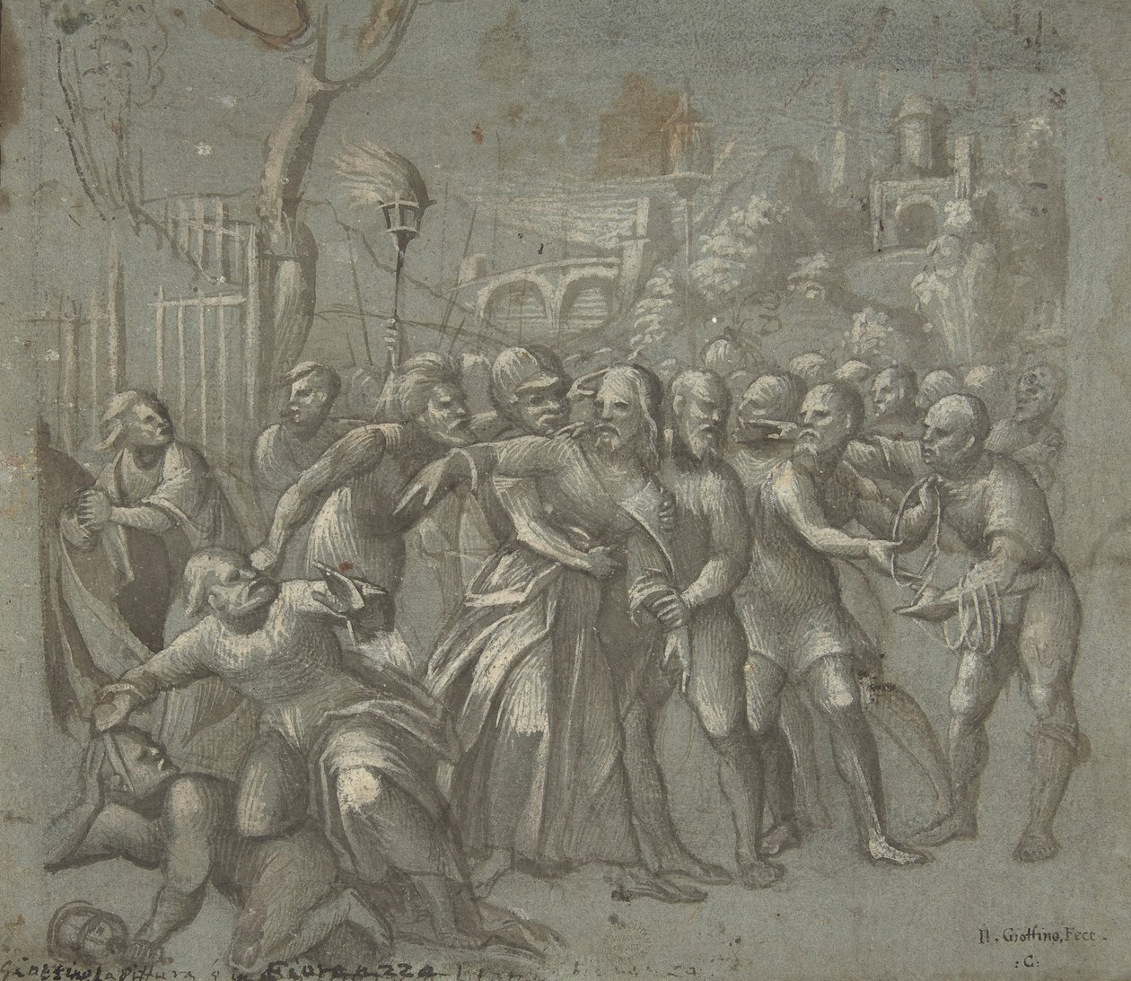 Zatčení Krista, ca. 1545-46. od Niccolo Giolfino
