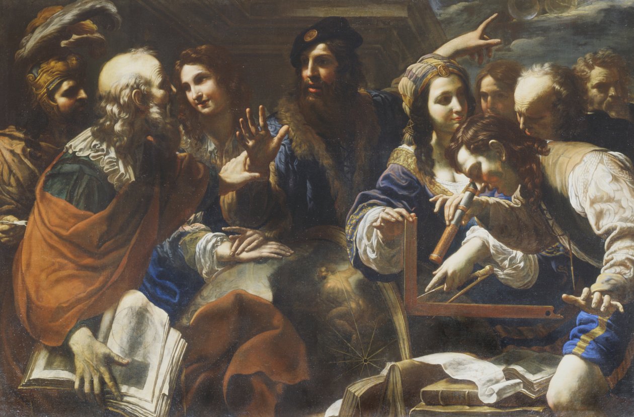 Astronomové od Niccolo Tornioli