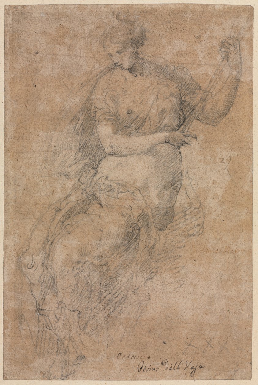 Alegorická figura (recto) od Niccolo dell