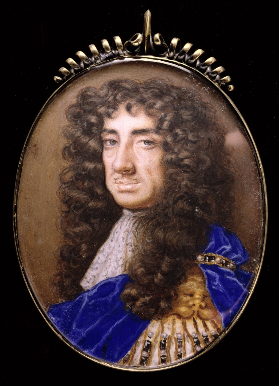 No.3834 Anglický král Karel II. (1630-85), kolem 1675 od Nicholas Dixon