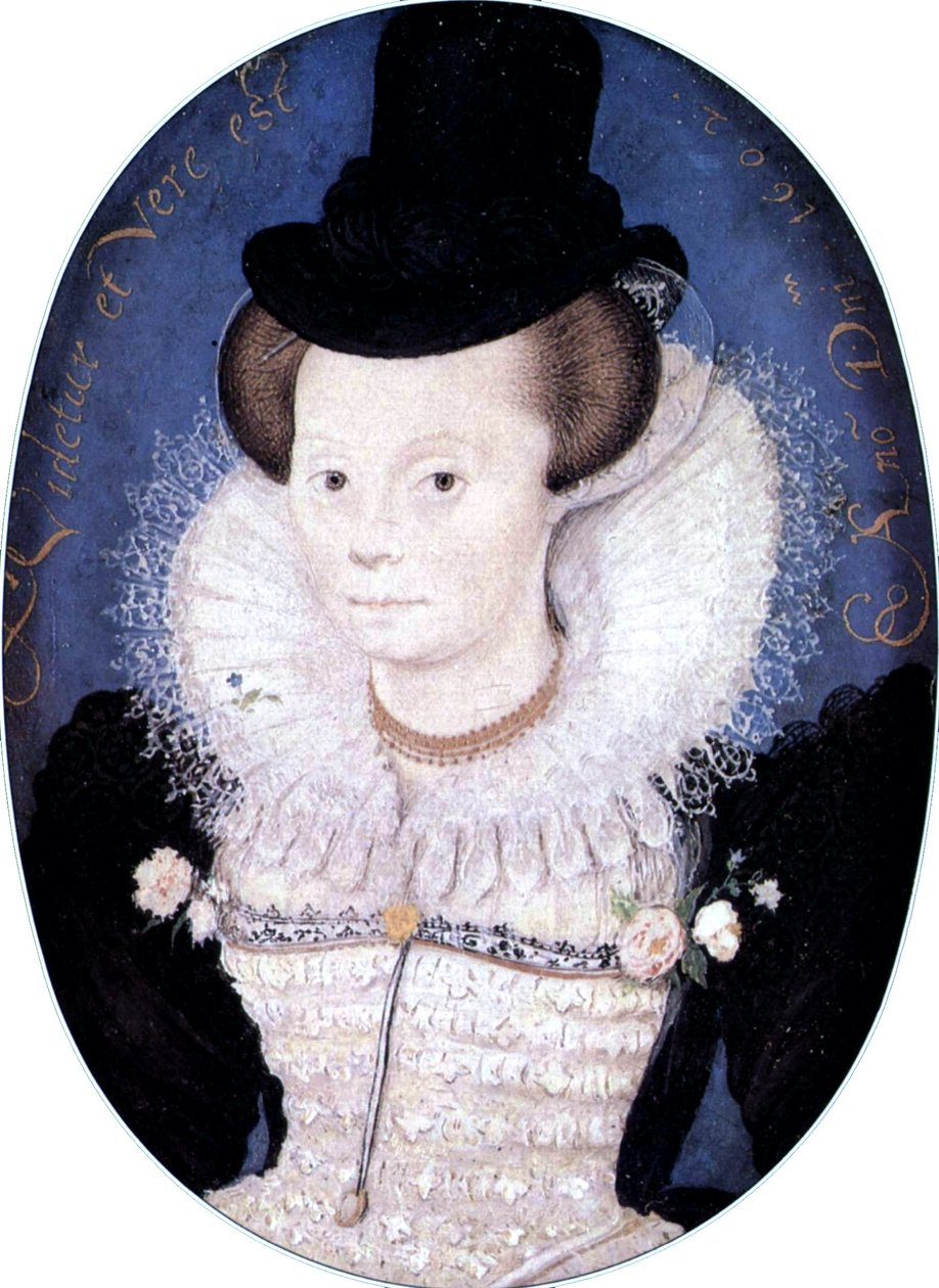 Neznámá žena od Nicholas Hilliard