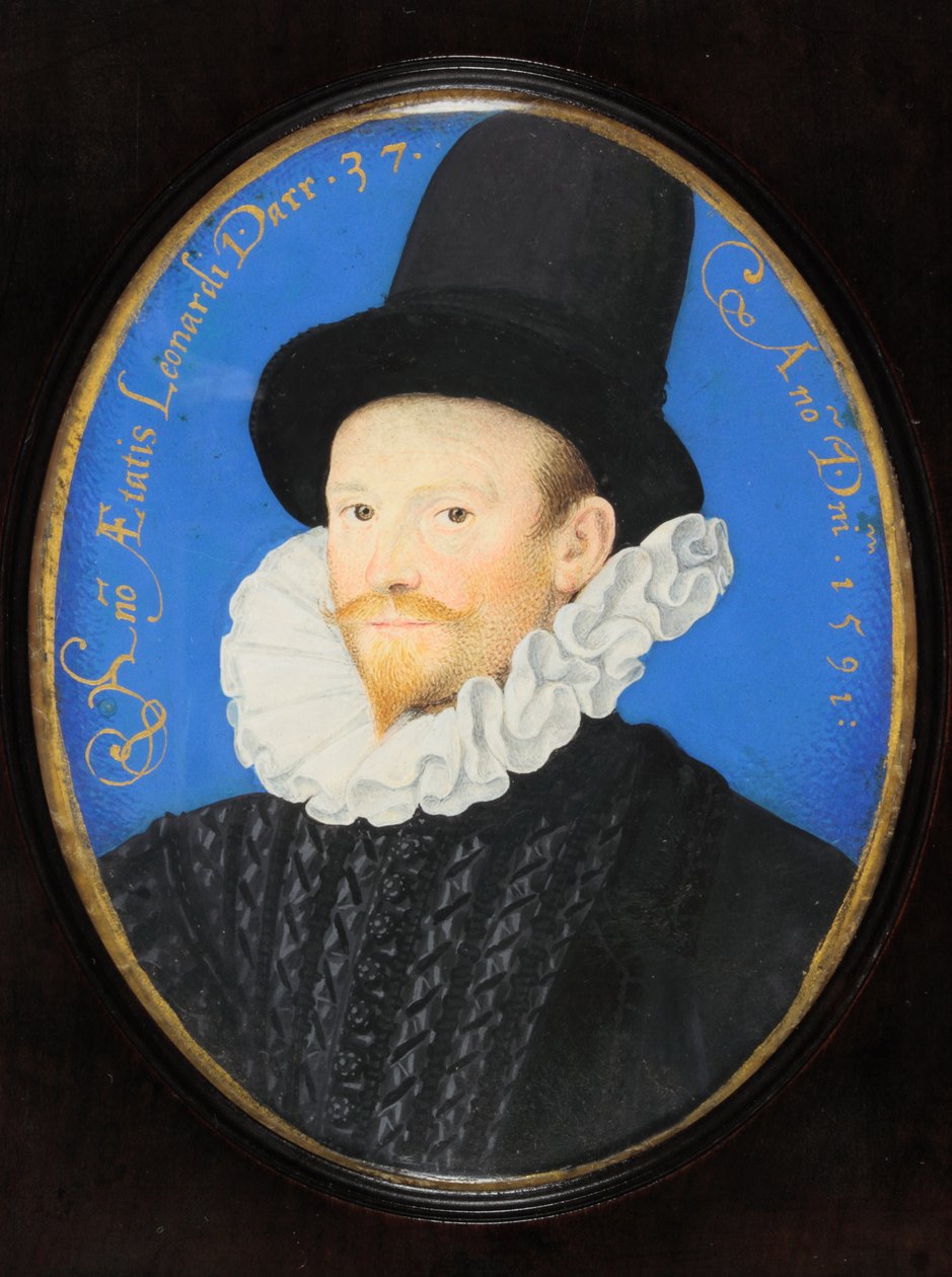 Leonard Darr (smalt) od Nicholas Hilliard