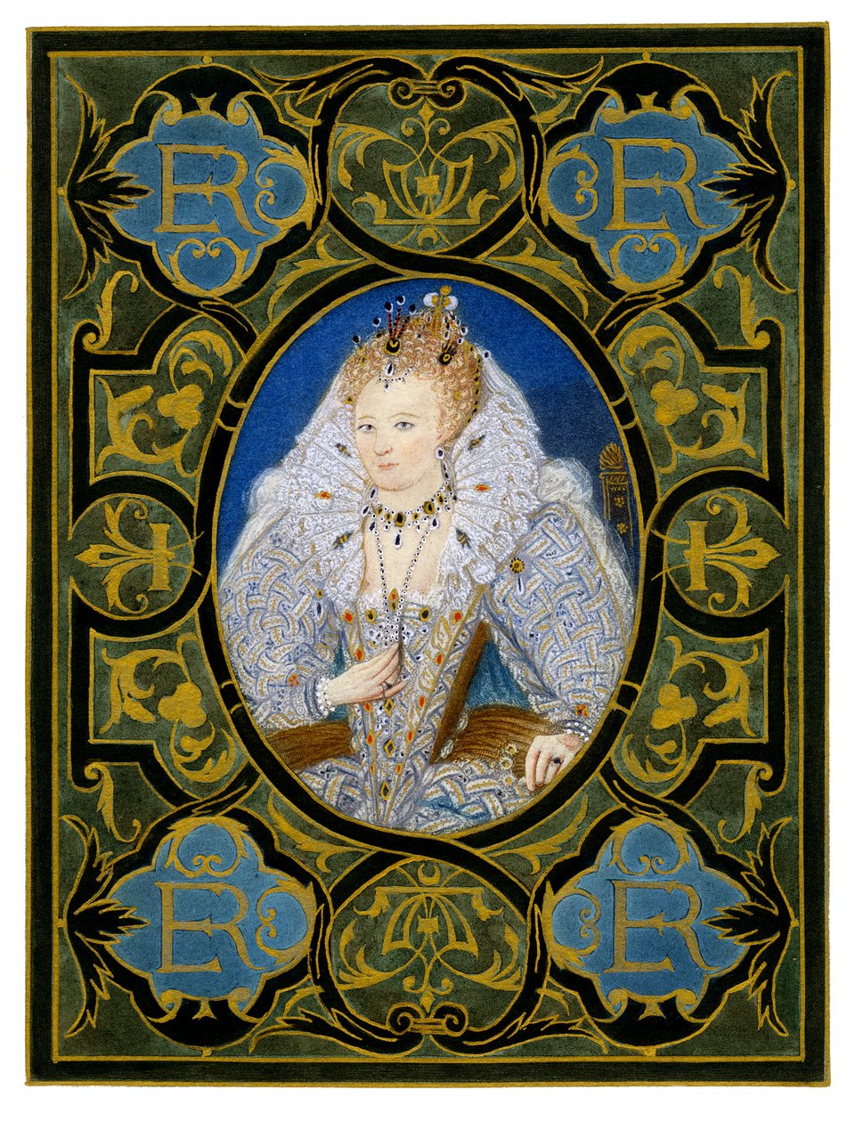 Královna Alžběta I., 16. století, 1896. od Nicholas Hilliard