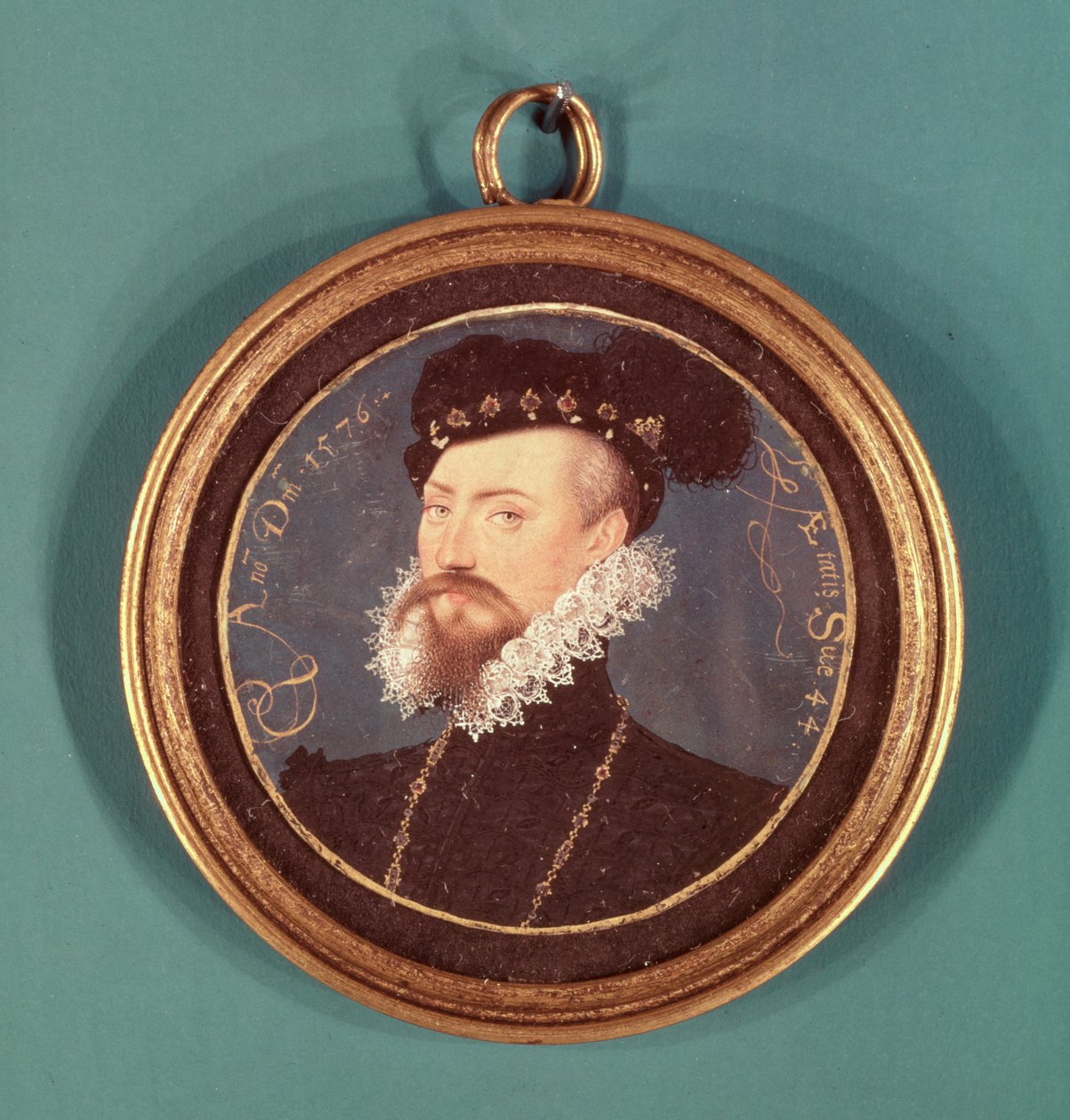 Robert Dudley, hrabě z Leicesteru (asi 1532-88) 1576 od Nicholas Hilliard