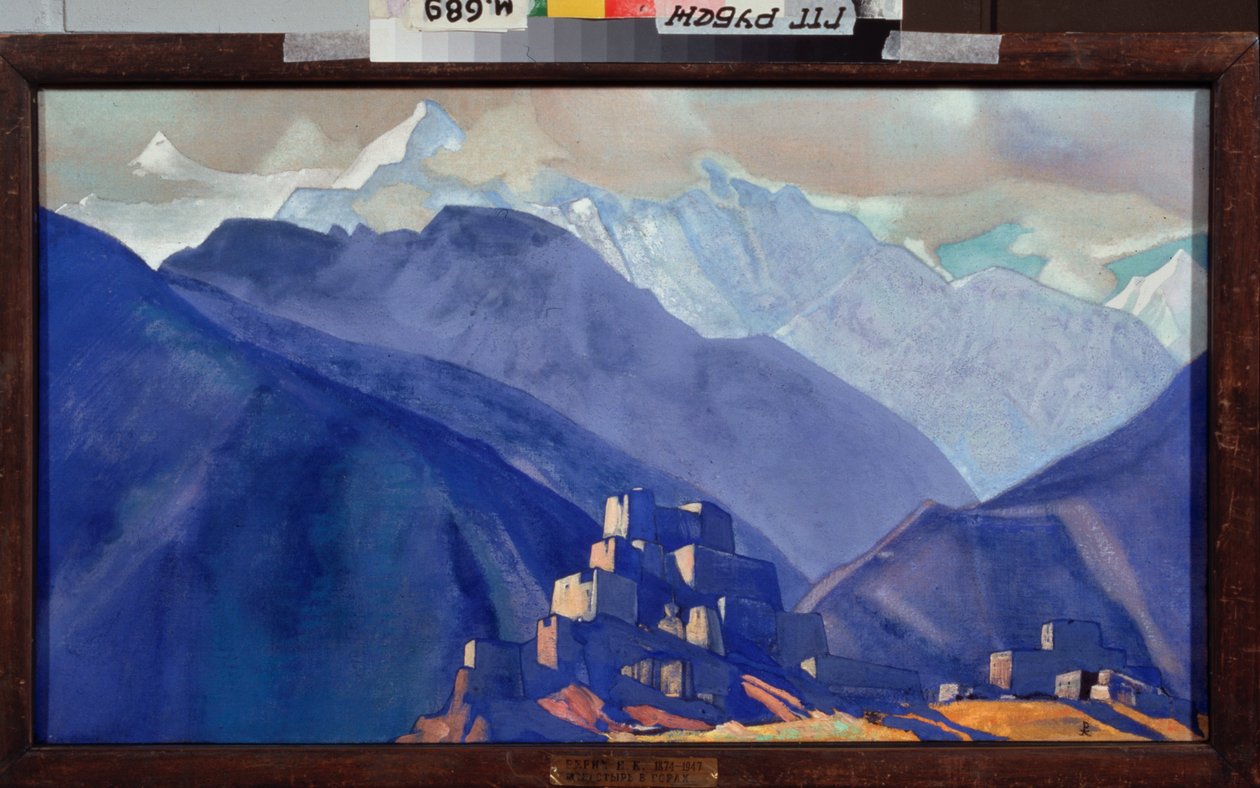 Klášter v Himalájích, Nicholas Roerich od Nicholas Roerich