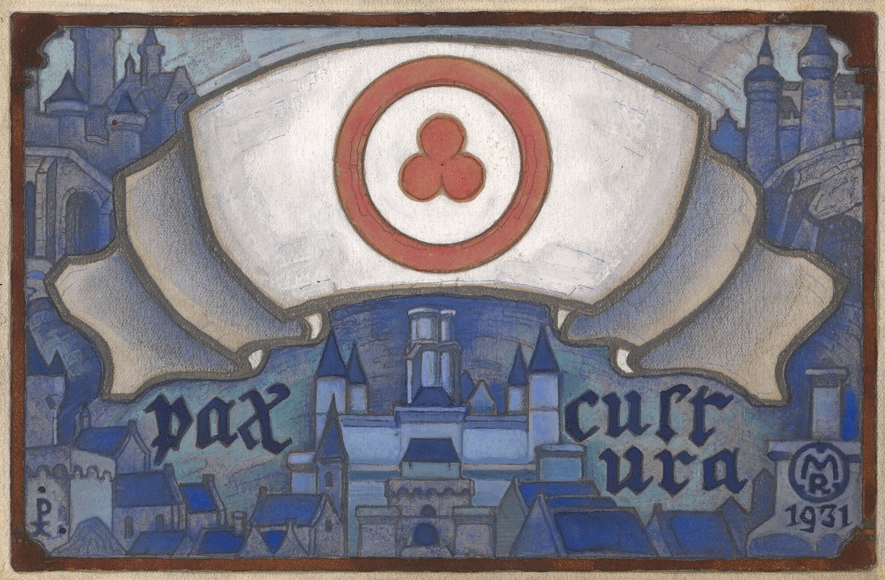 Prapor míru, 1931 od Nikolai Konstantinowitsch Roerich