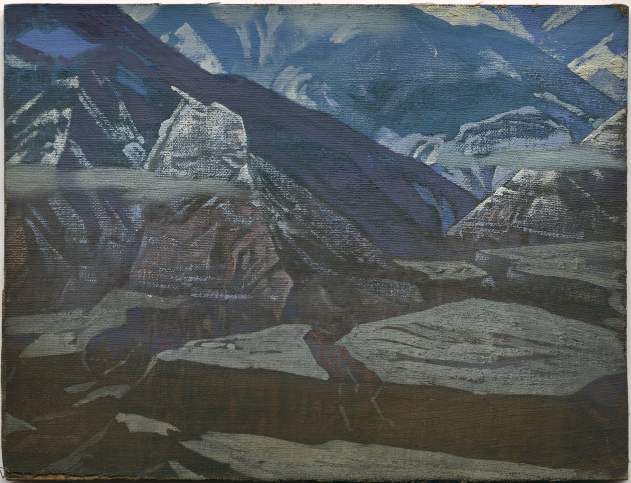 Bhargarh Fort, série "Kulu", 1929 od Nicholas Roerich