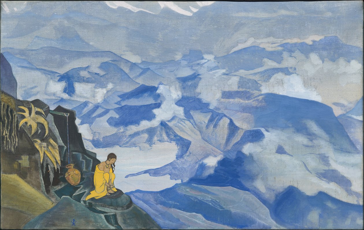 Kapky života, série "Sikkim", 1924 od Nicholas Roerich