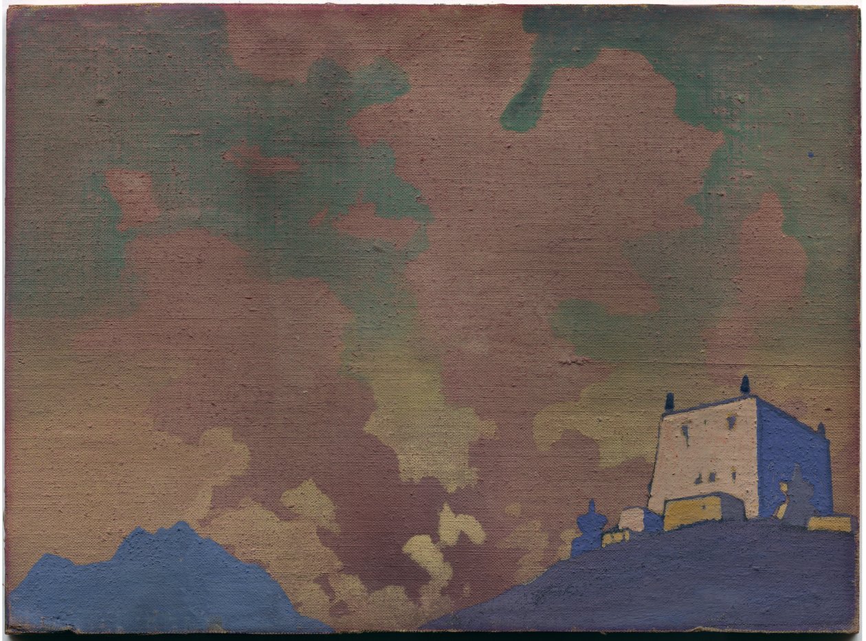 Gompa, 1932 od Nicholas Roerich