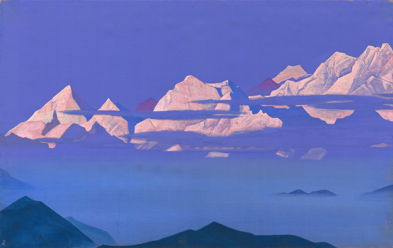Himaláje od Nicholas Roerich