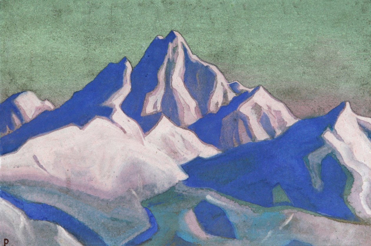 Himaláje, 1943. od Nicholas Roerich