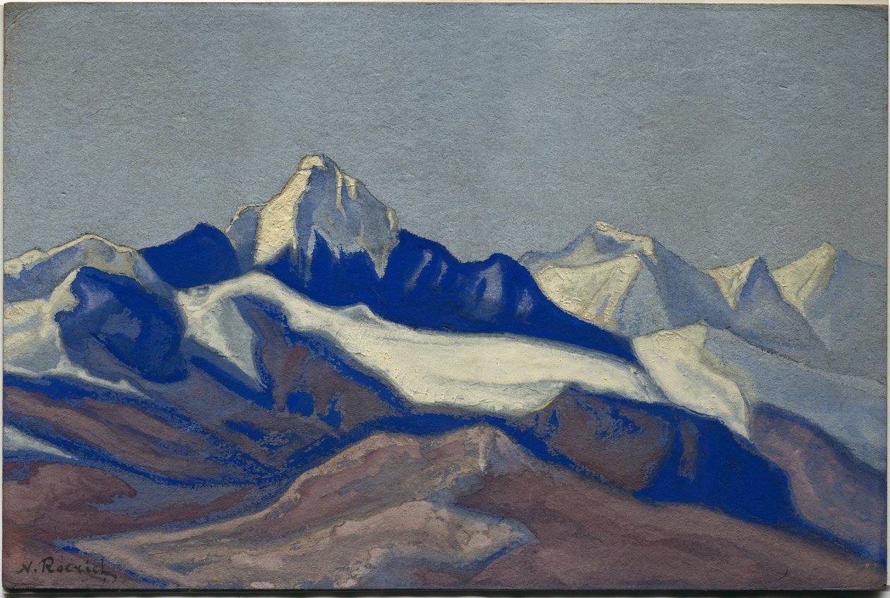 Himaláje, 1945 od Nicholas Roerich