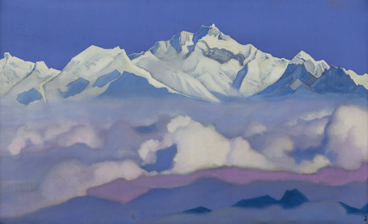 Kanchenjunga, 1936 od Nicholas Roerich